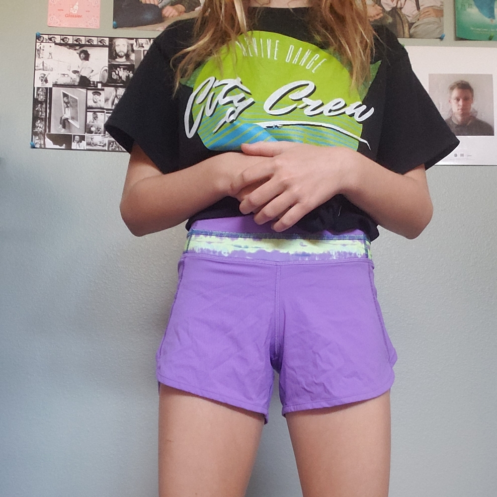 Purple ivivva shorts